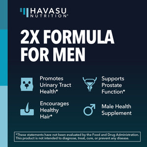 Saw Palmetto + Nettle Capsules, 120ct - Havasu Nutrition