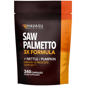 Saw Palmetto + Nettle & Pumpkin Seed Capsules - Havasu Nutrition