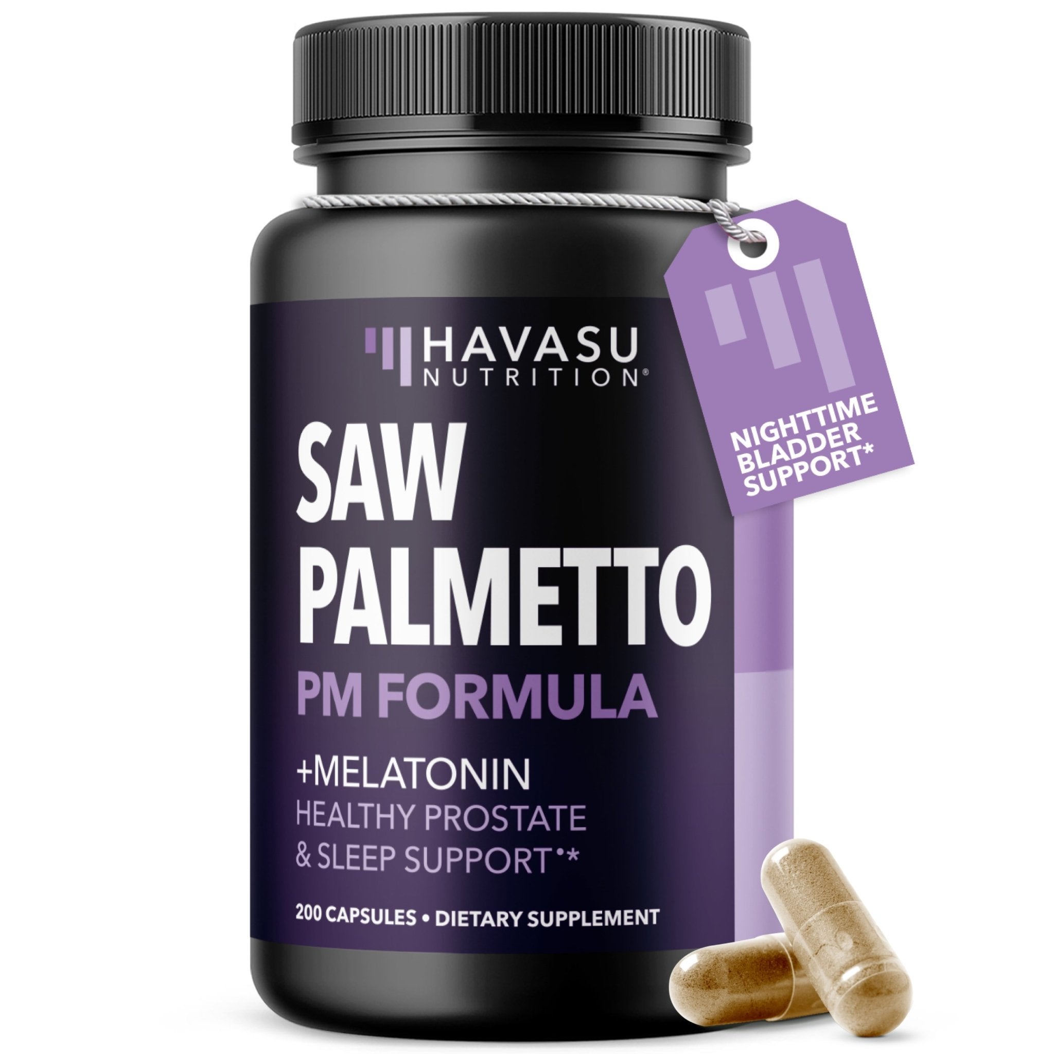 Saw Palmetto PM Capsules - Havasu Nutrition