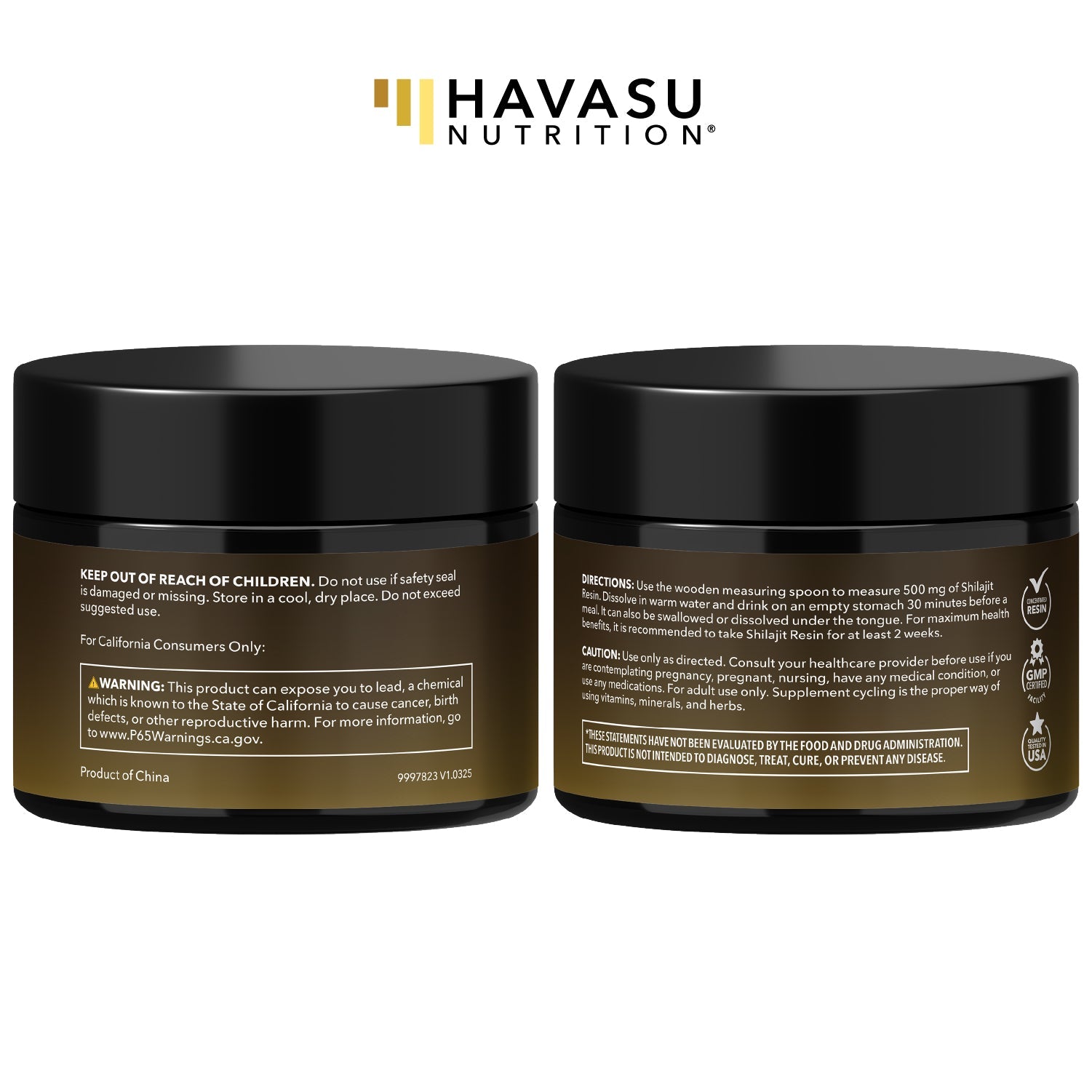 Shilajit Resin, 50g - Havasu Nutrition