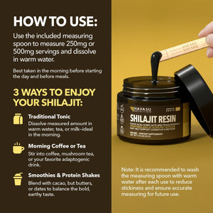 Shilajit Resin, 50g - Havasu Nutrition
