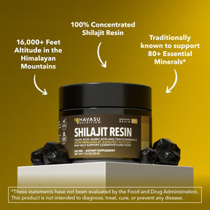 Shilajit Resin, 50g - Havasu Nutrition