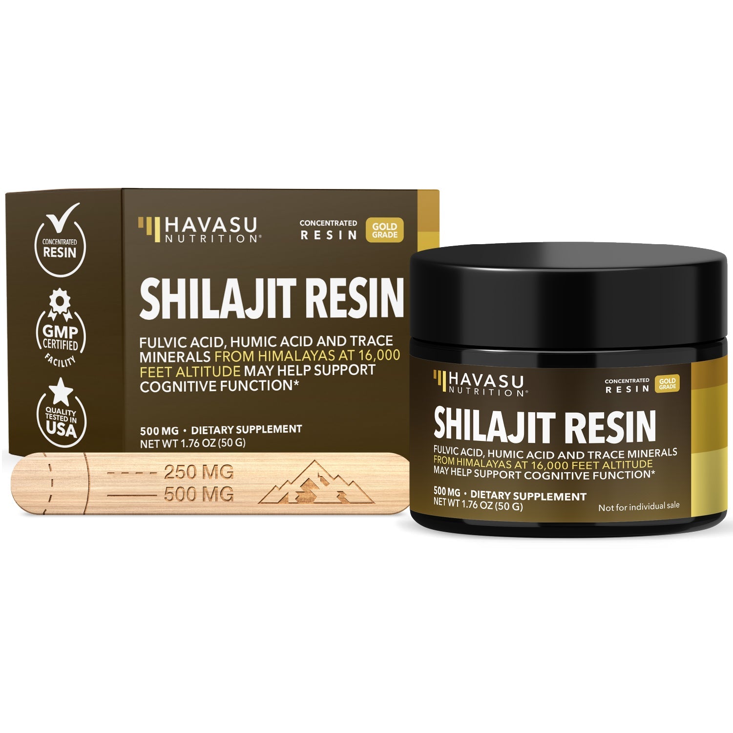 Shilajit Resin, 50g - Havasu Nutrition