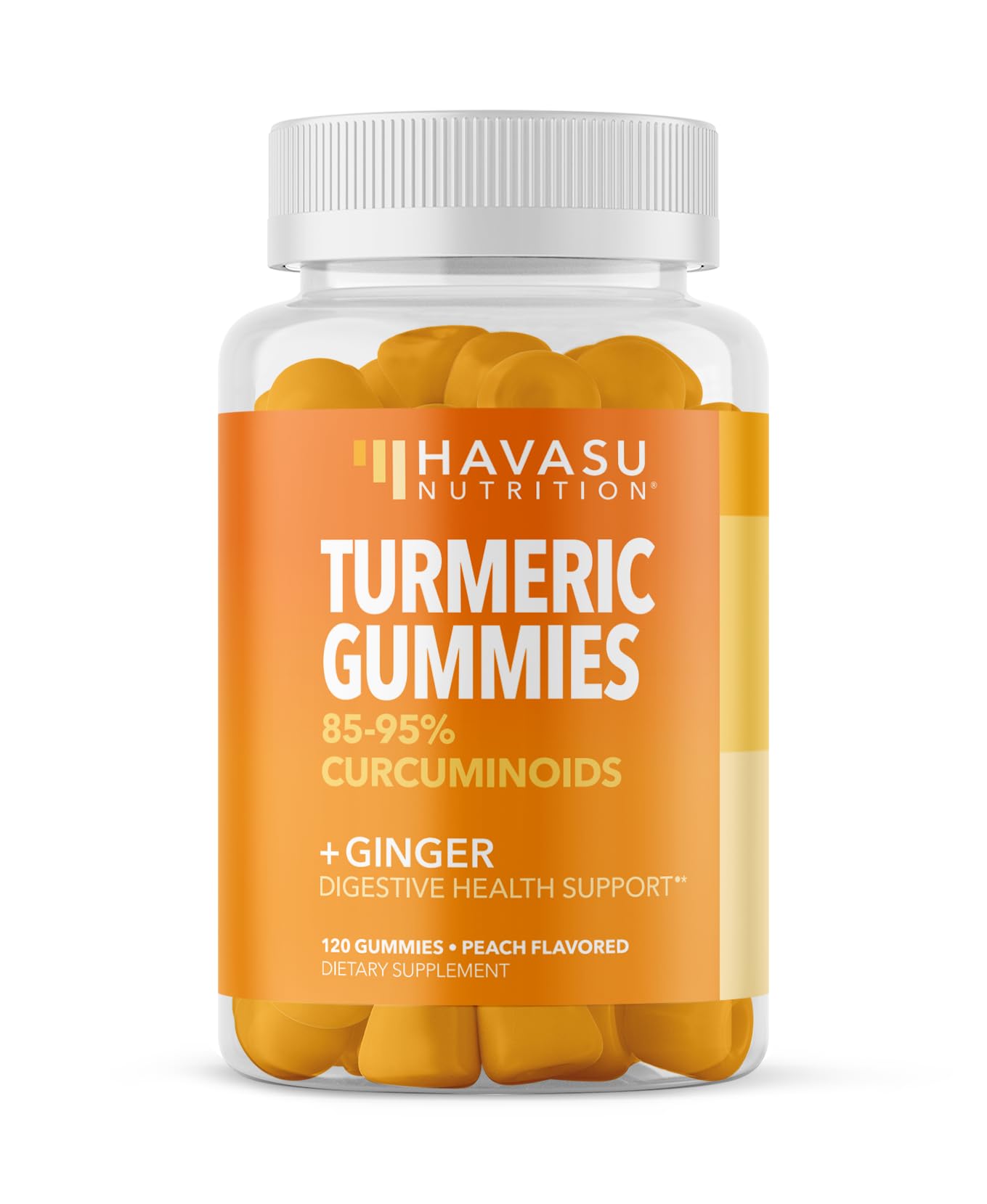 Turmeric Gummies, Peach - Havasu Nutrition