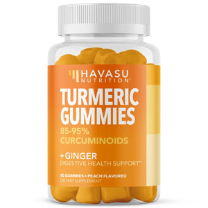 Turmeric Gummies, Peach - Havasu Nutrition