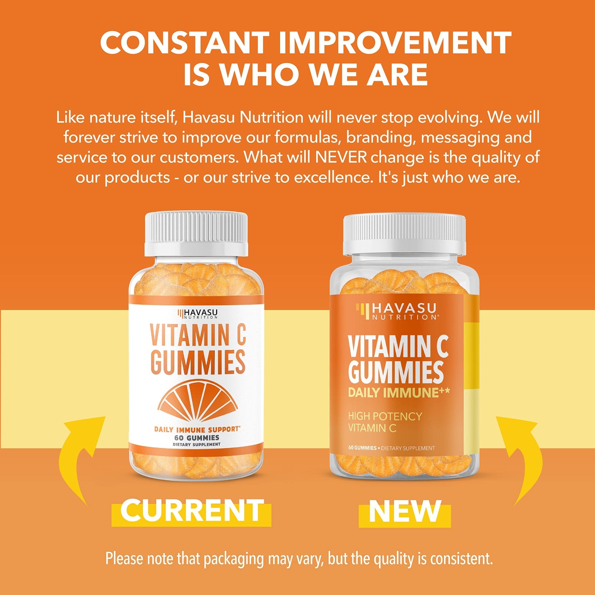 Vitamin C Gummies, Orange - Havasu Nutrition