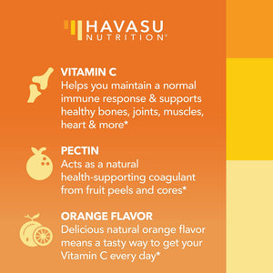 Vitamin C Gummies, Orange - Havasu Nutrition