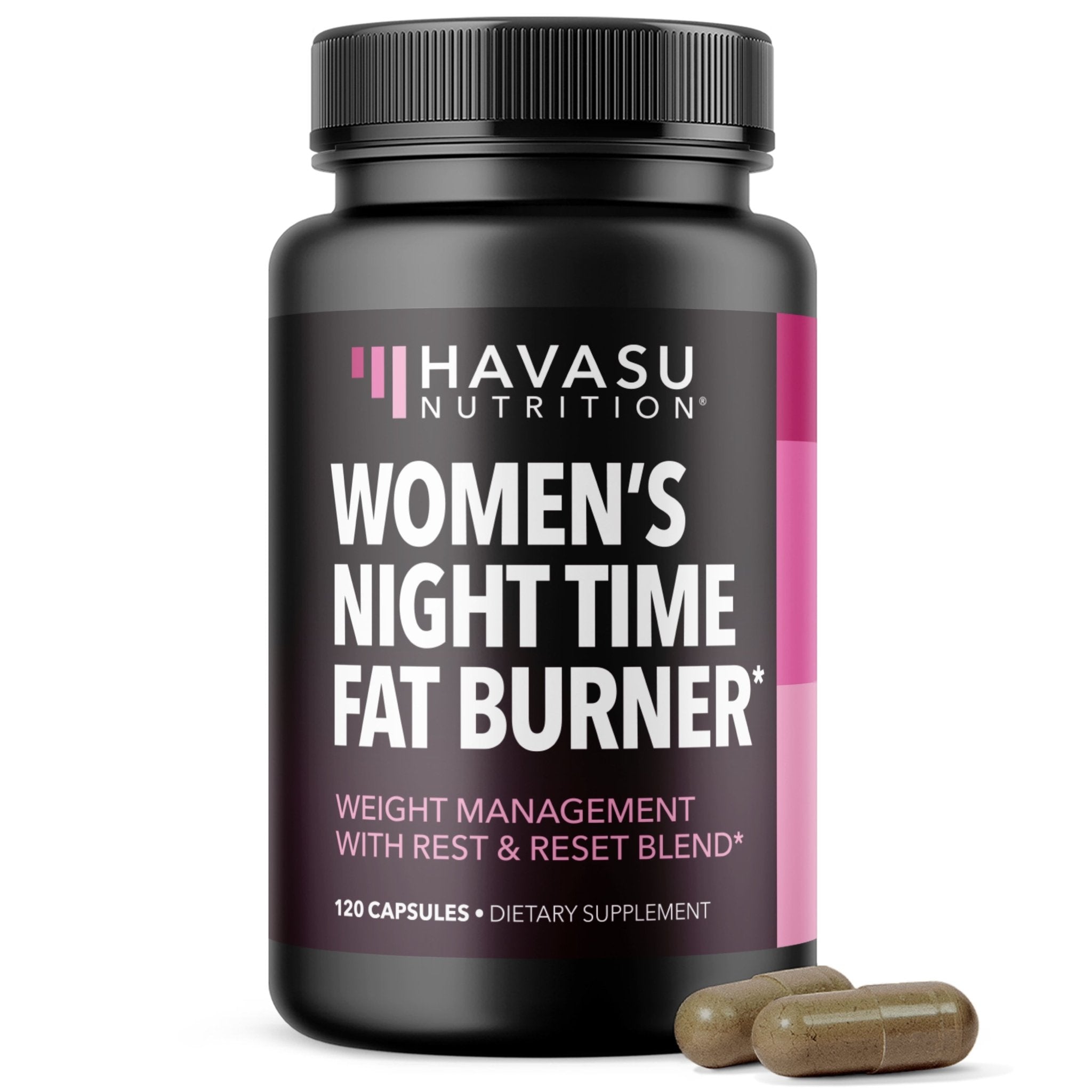 Womens Night Time Fat Burner Capsules - Havasu Nutrition