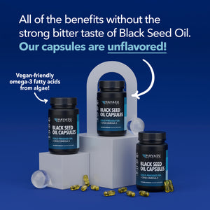 Black Seed Oil + DHA Liquid Capsules