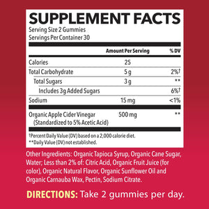 Apple Cider Vinegar Gummies - Havasu Nutrition