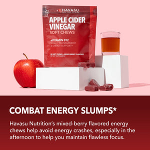 Apple Cider Vinegar Soft Chews, Mixed Berry - Havasu Nutrition