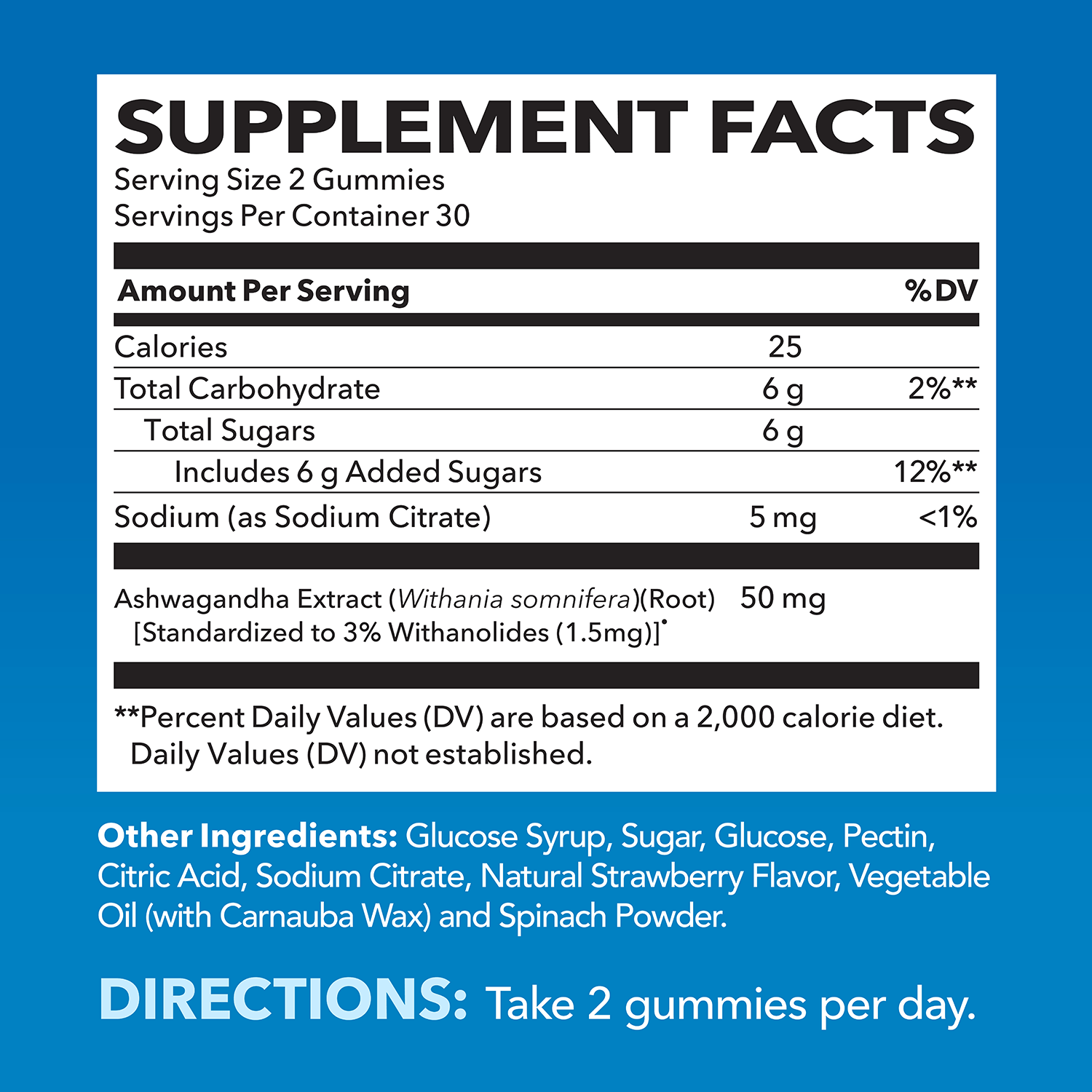 Ashwagandha Gummies, 60ct - Havasu Nutrition