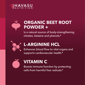 Beet Root Powder, Black Cherry, 327gm - Havasu Nutrition