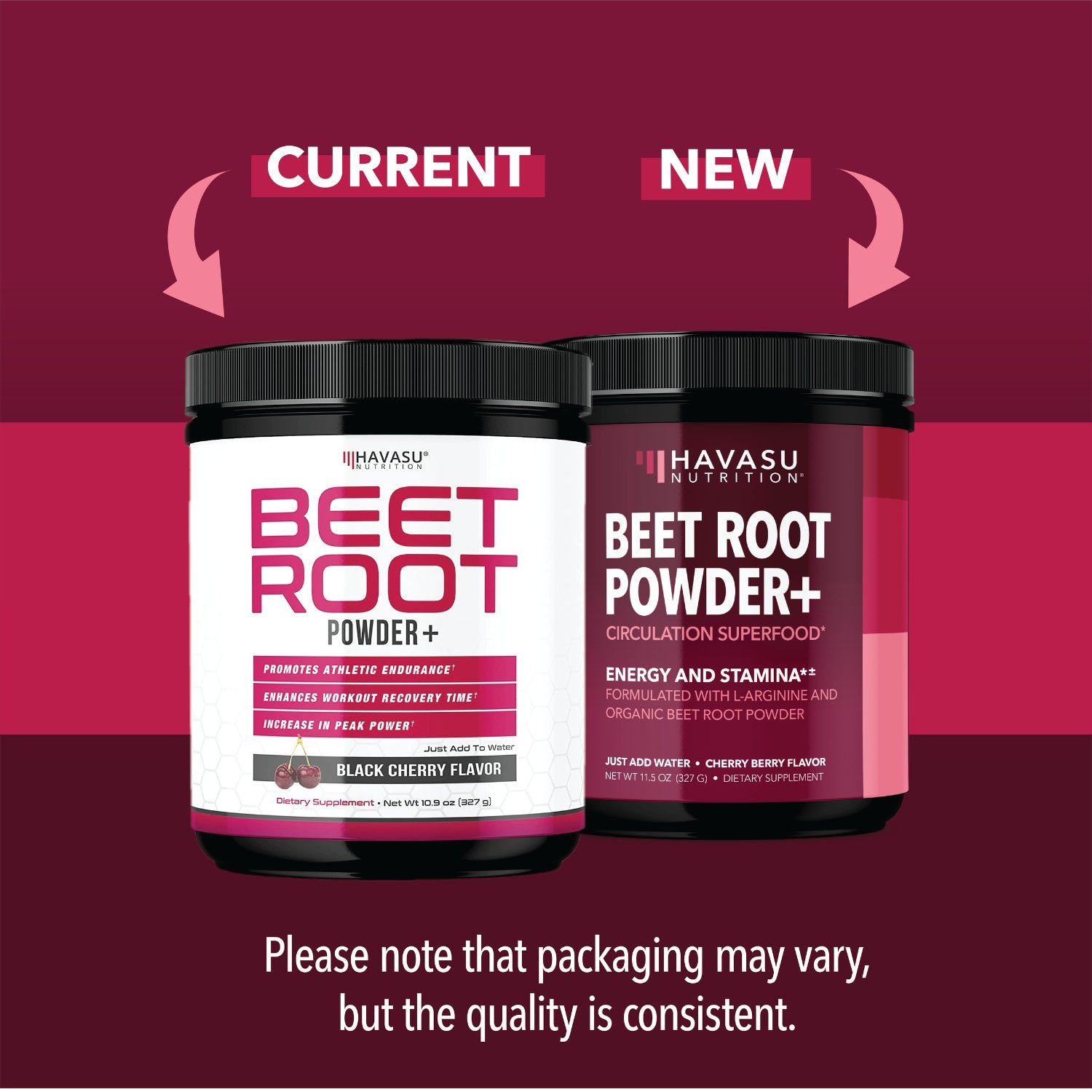 Beet Root Powder, Black Cherry, 327gm - Havasu Nutrition