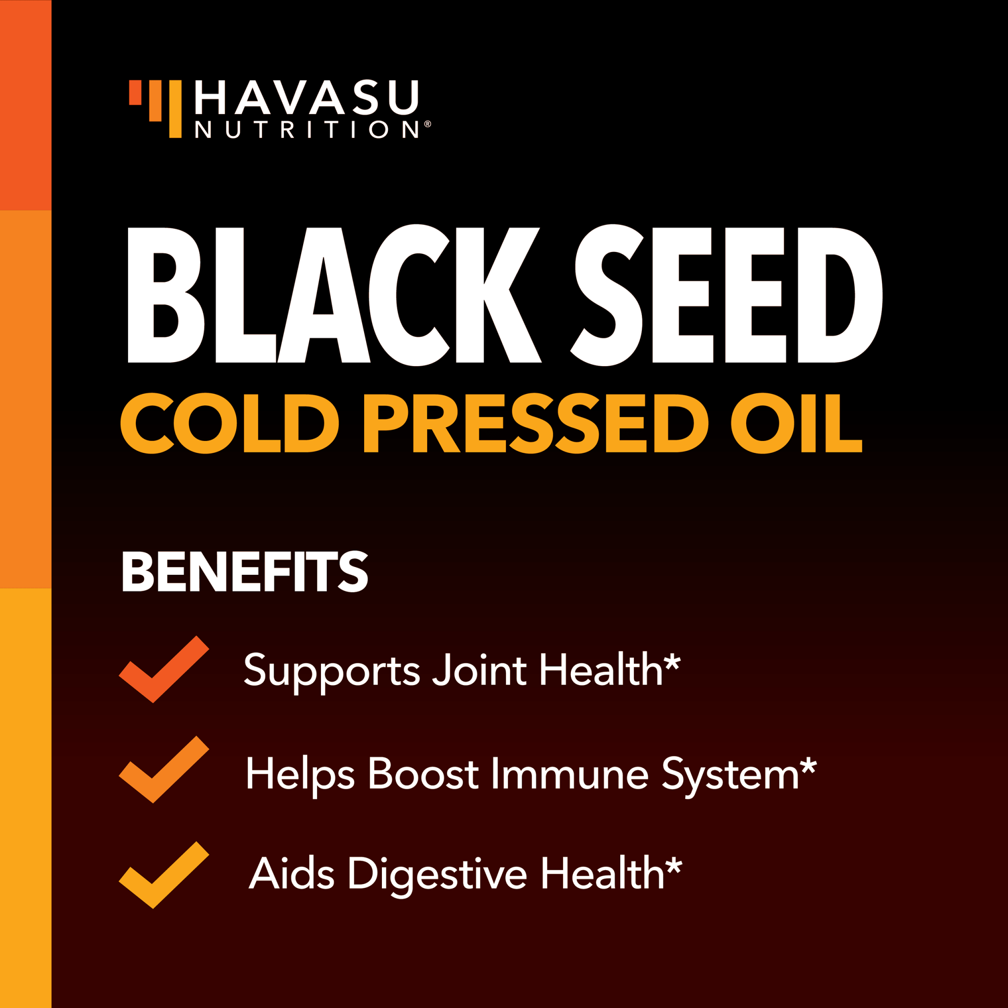 Black Seed Oil Liquid Capsules, 90ct - Havasu Nutrition