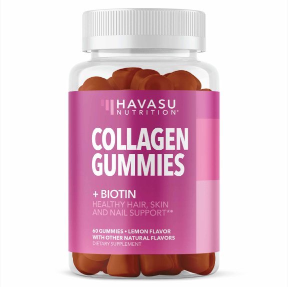 Collagen Gummies, Lemon Flavor, 60ct - Havasu Nutrition