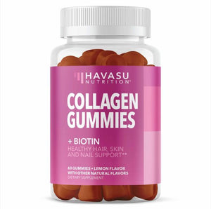 Collagen Gummies, Lemon Flavor, 60ct - Havasu Nutrition