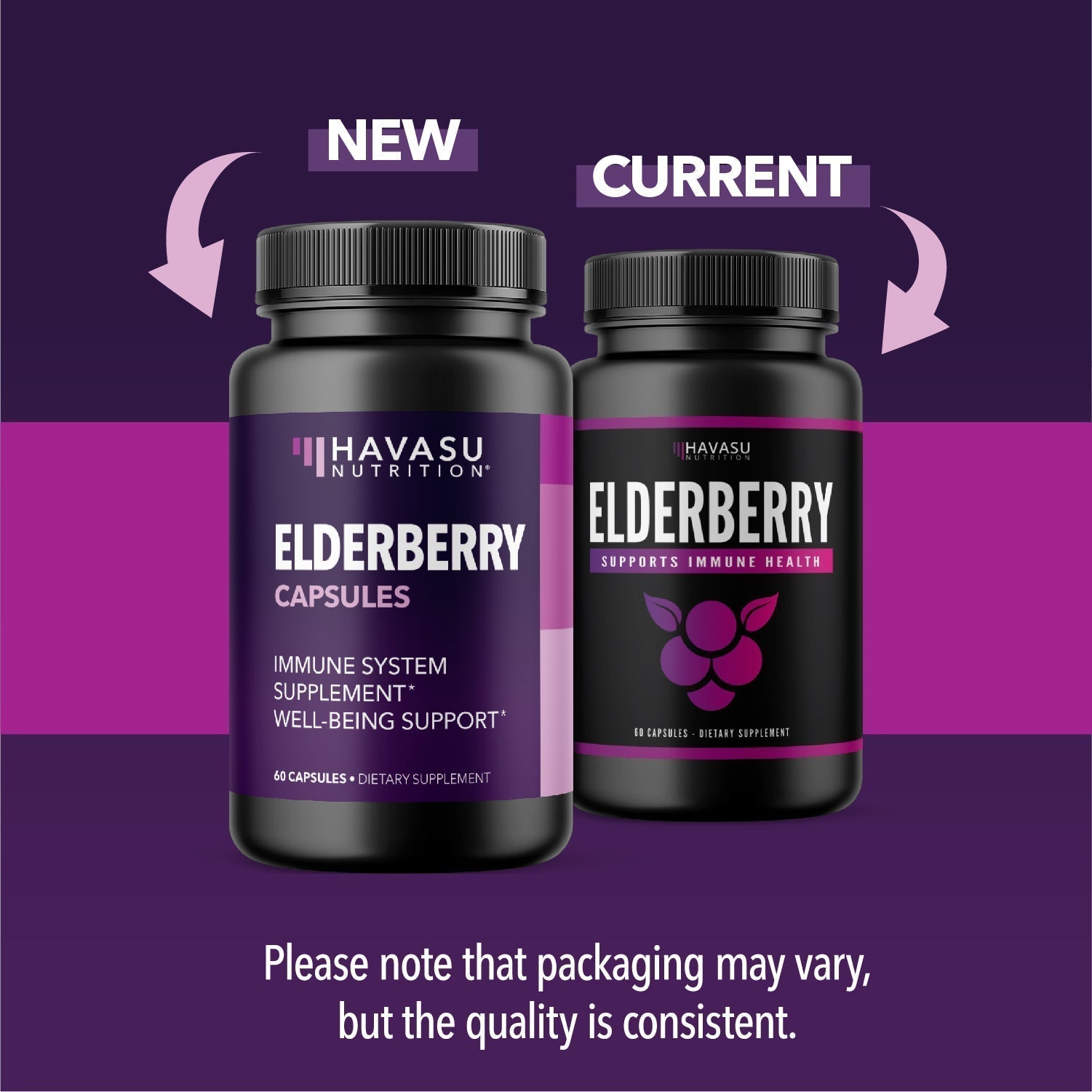 Elderberry Capsules, 60ct - Havasu Nutrition