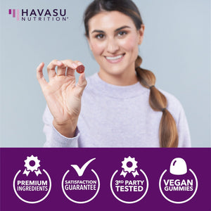 Elderberry Gummies for Adults, Elderberry Flavor - Havasu Nutrition