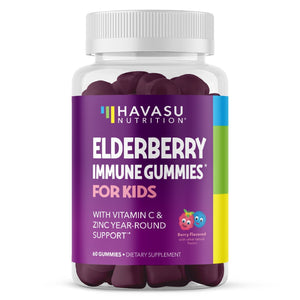 Elderberry Gummies for Kids, Elderberry Flavor - Havasu Nutrition