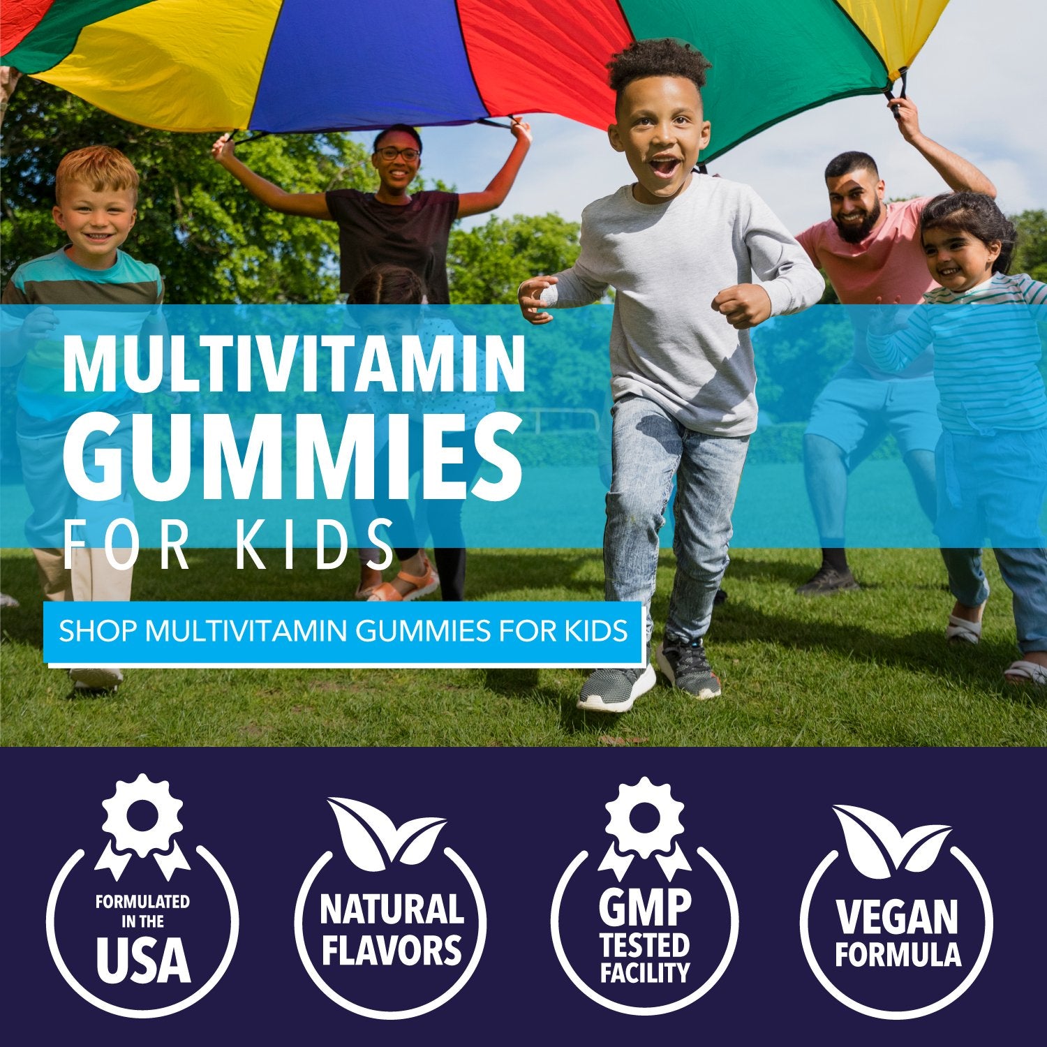 Multivitamin Gummies for Kids, Fruit Flavor, 60ct - Havasu Nutrition