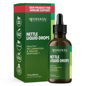 Organic Stinging Nettle Liquid, 1 fl oz - Havasu Nutrition