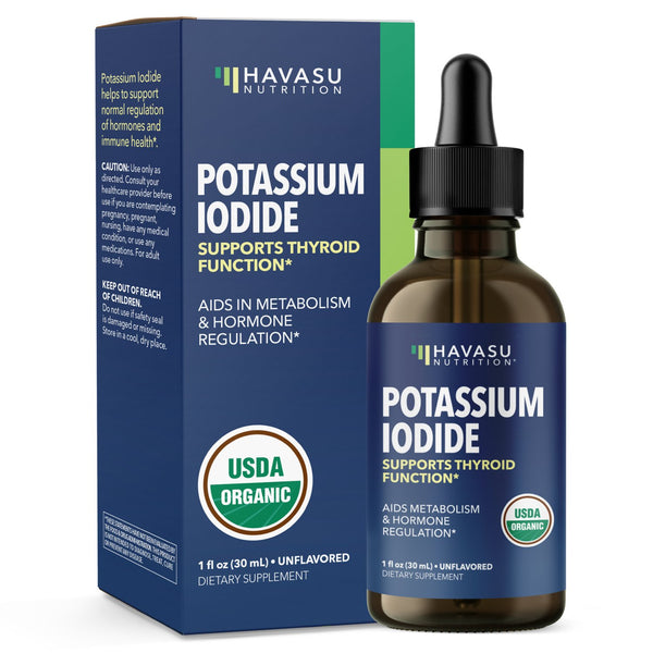 Organic Potassium Iodide Liquid, 1 fl oz