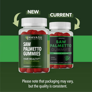 Saw Palmetto Gummies, Raspberry Flavor - Havasu Nutrition