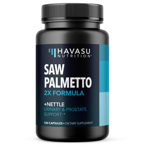 Saw Palmetto + Nettle Capsules, 120ct - Havasu Nutrition